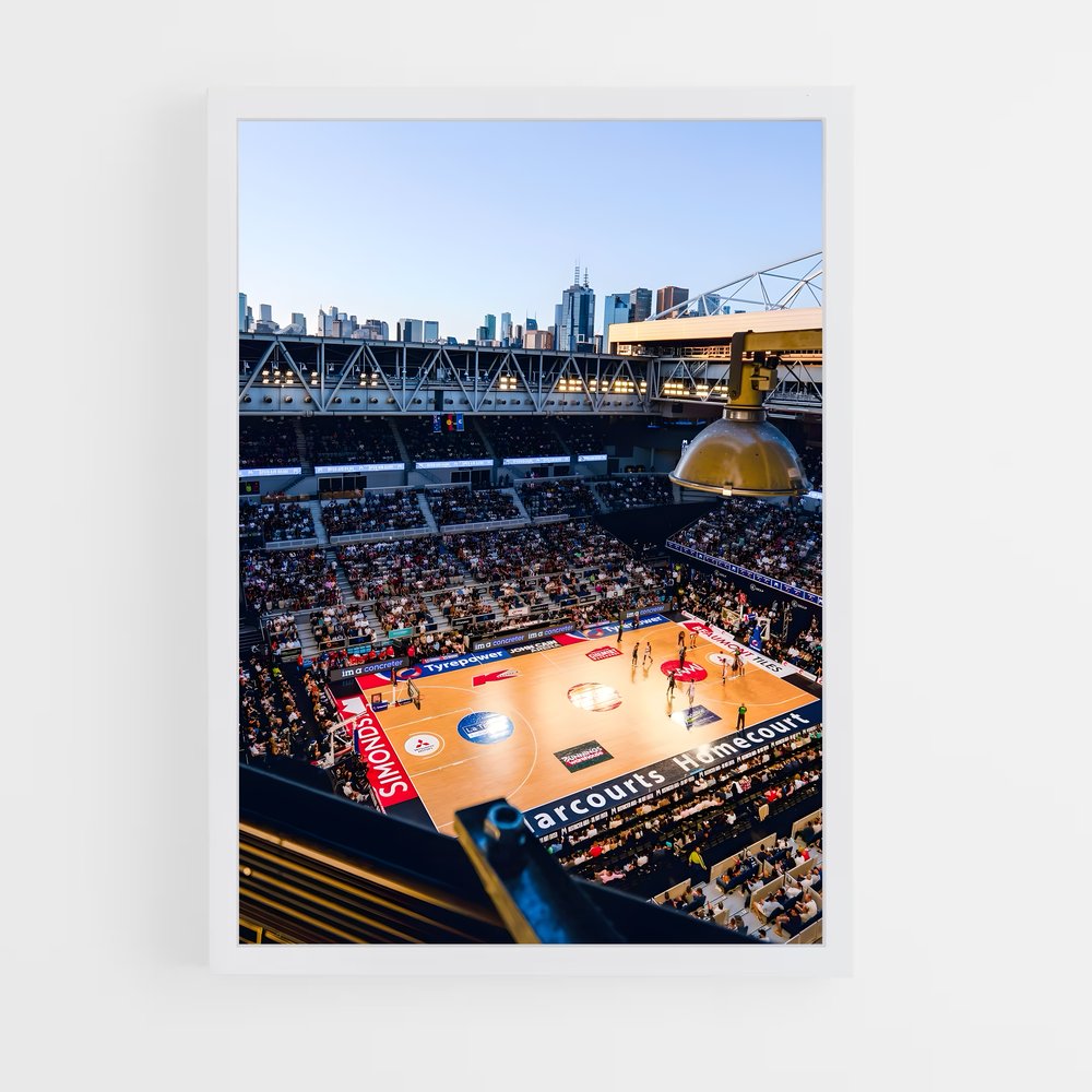 Poster Melbourne Madness – affiche Basketball (vue 3)